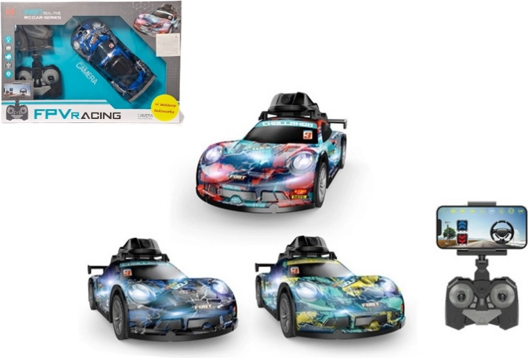 Sport remote-controlled car with Wi‑Fi camera