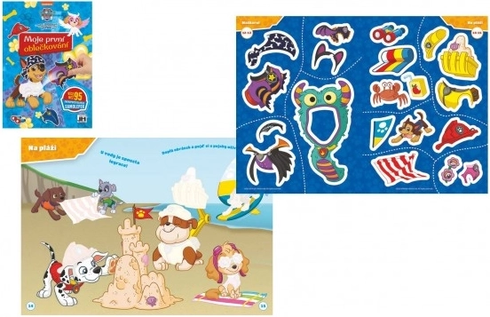 Minu esimene riietamiskleepsuraamat – Paw Patrol, 17 × 24 cm
