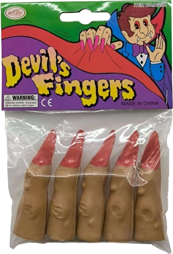 Devil’s Fingers – set of 5 in a pouch