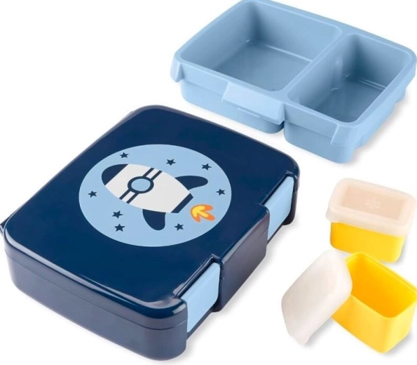 Skip Hop Spark Style bento lunch box rocket
