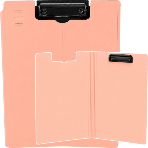 Suletav kirjutusalus klambriga A4 roosa – 1 tk