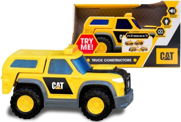CAT 2-in-1 ehitussõiduk lastele (tasakaaluratas)