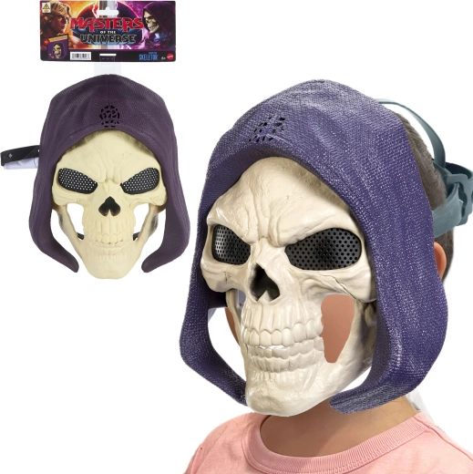 Kids' Skeletor Masters of the Universe mask with moving jaw and sounds