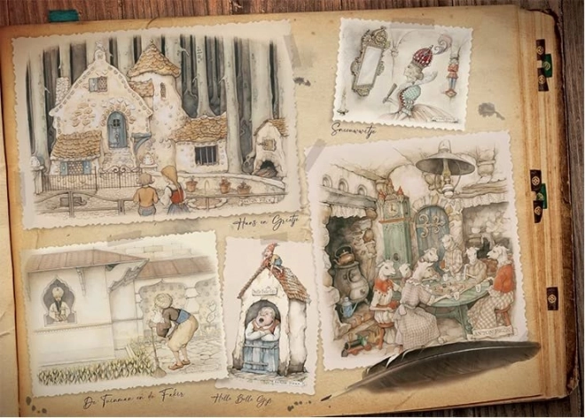 Muinasjuturaamat EFTELING pusle 1000 tükki