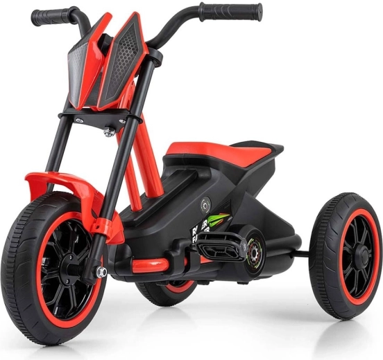 Laste pedaalidega motokart Milly Mally Rider punane