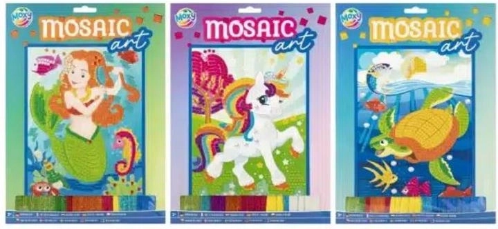 CCG sädelev mosaiik litritega A4 merineitsi