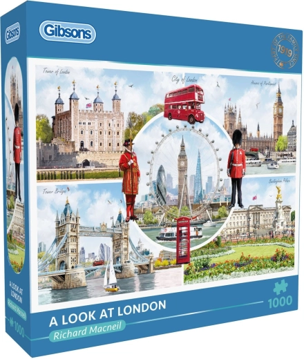 Gibsons pusle Vaade Londonile 1000 tükki