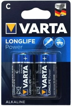 Aluselised patareid VARTA Longlife Power C (2 tk)