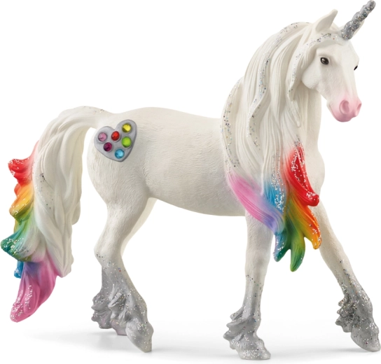 Schleich bayala Rainbow Unicorn Stallion with Hearts