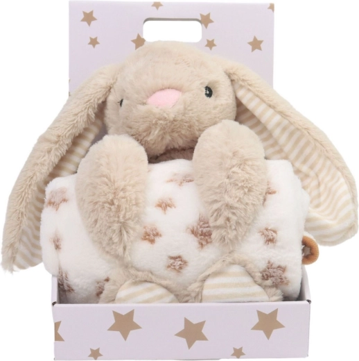 Carlo baby fliistekk plush-jänesega Bunny beež – 1 tk