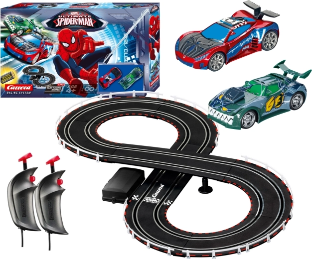 Carrera GO!!! Spider-Mani elektriautode võidusõidurada, 2,4 m