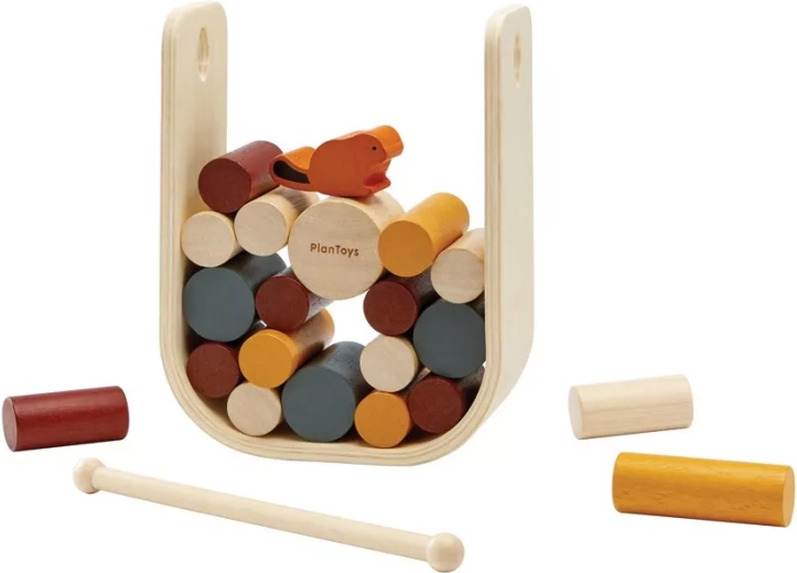 PlanToys kobrastamm – puidust tasakaalumäng