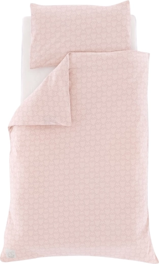 Träumeland jersey voodipesu Kuschelhase beige 100 × 135 cm + 40 × 60 cm