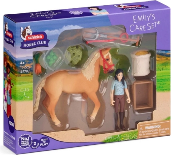 Schleich Horse Club Emily hobusehoolduskomplekt