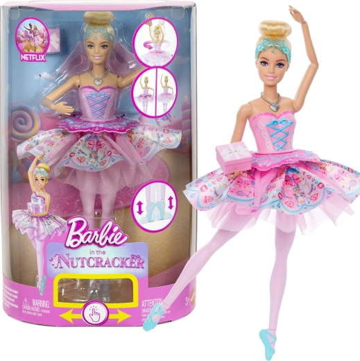 Barbie Pähklipureja baleriin Clara muutuva seelikuga