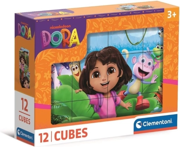 Cubi Dora Picture Cubes – 12 Pieces (6 Pictures)