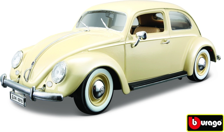 Die-cast car model 1:18 VOLKSWAGEN Beetle 1955 beige