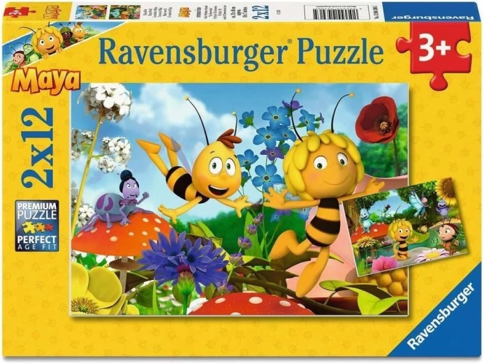 Ravensburgeri pusle Mesilase Maja maailm 2×12 tükki