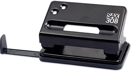 SAX 308 Hole Punch Black