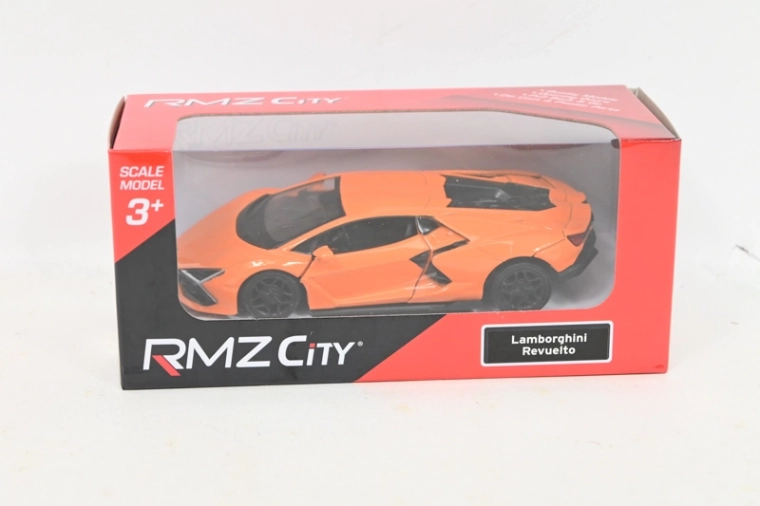 Lamborghini Revuelto 2024 Orange Car Model 1:18