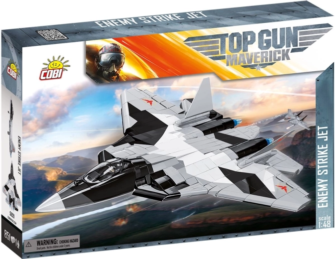 Cobi Top Gun: Maverick vaenlase hävituslennuk Su-57 Felon 1:48