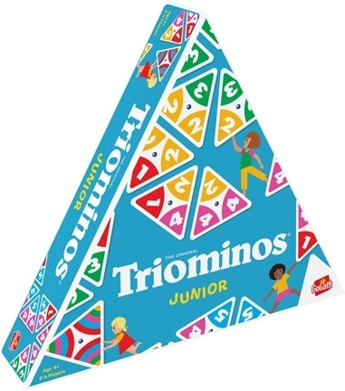 Goliath Triominos Junior – kids’ game with numbers and colors