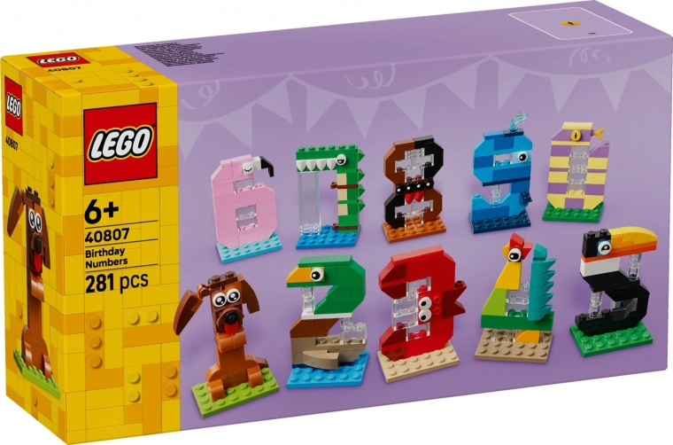 LEGO Iconic sünnipäevanumbrid