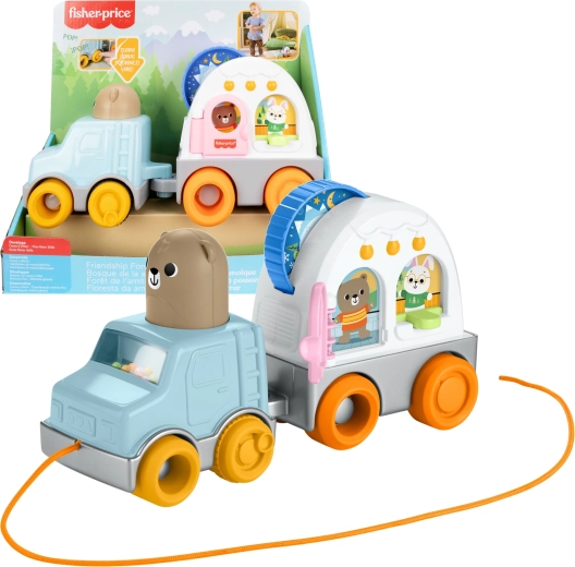 Fisher-Price pull-along educational camper for babies