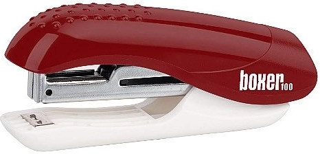 BOXER 100 Stapler, wine red