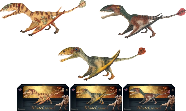 Dinosauruste maailm – dinosaurusefiguuride komplekt, 3 liiki