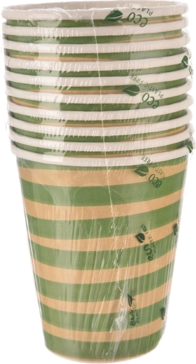 Pabertopsid Jungle rohelised 250 ml (10 tk)