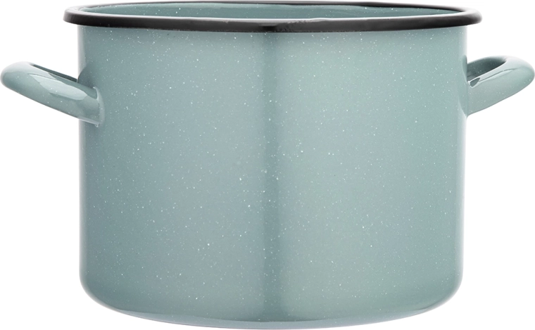 Pot 5.8 L, 22 cm, speckled sage