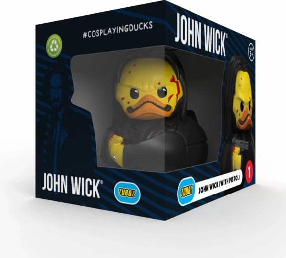 TUBBZ kollektsioneeritav vannipart John Wick relvaga