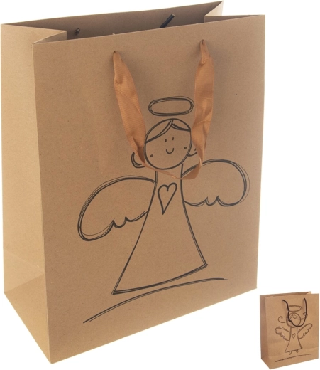 Gift paper bag Angel 26 × 12 × 32 cm mix