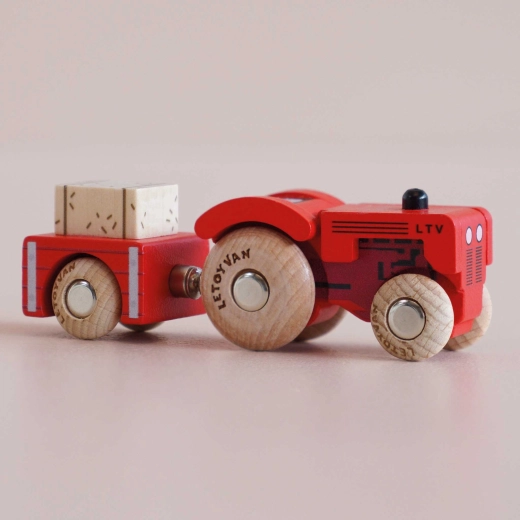 Puidust traktor haagisega Tilly, Le Toy Van