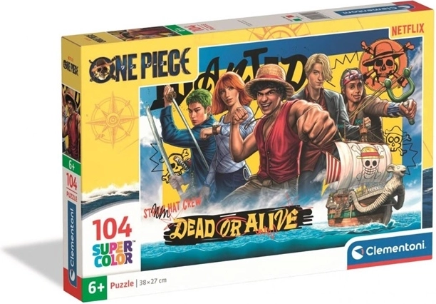 Clementoni pusle One Piece Netflix 104 tükki Super Color