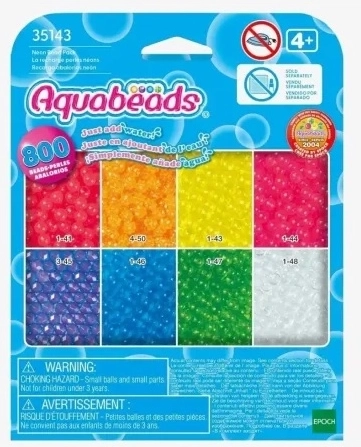 Aquabeads neoonist täitehelmed