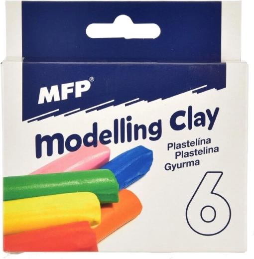 Modeling Clay 6 pcs (6×100 g)