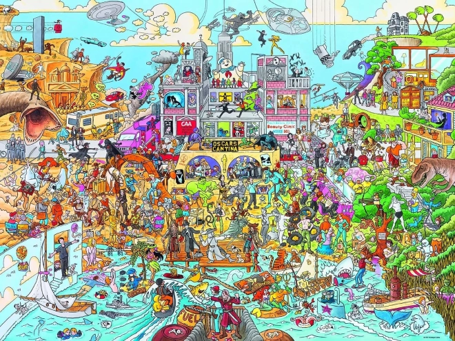 1500-tükiline pusle Hollyworld