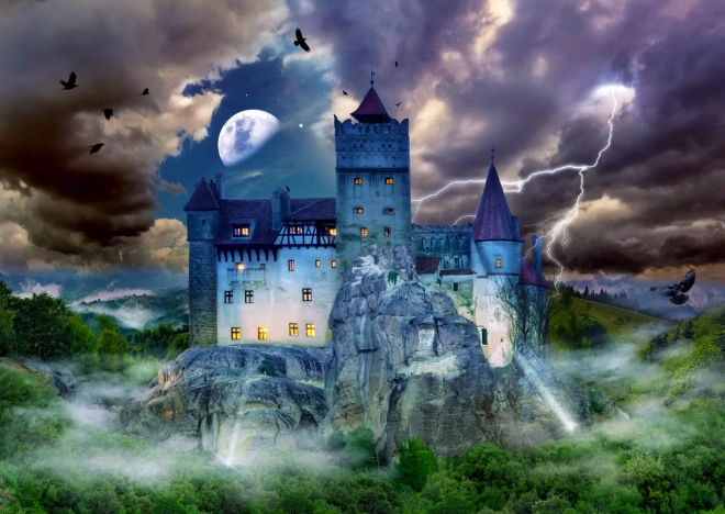 Pusle Õudne öö Dracula lossis 1000 tükki