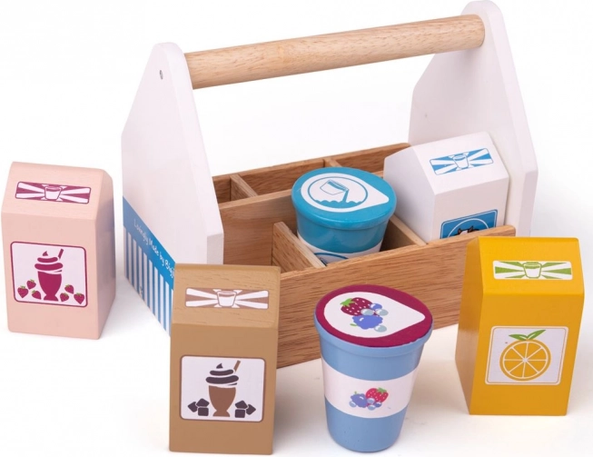 Bigjigs Toys kokteilitooted kaasaskantavas karbis