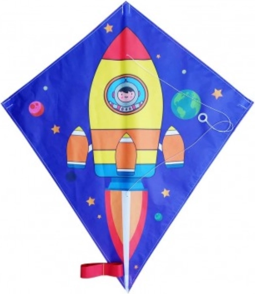 Lendav lohe Kosmiline rakett 70x60 cm