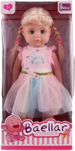 Walking Doll in Pink Dress 40 cm