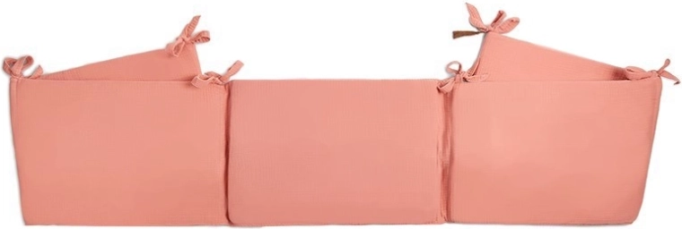 Funnababy cot bumper coral pink