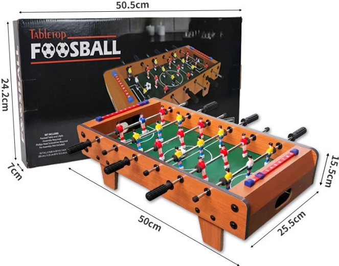 Puidust lauajalgpall (trip-trap-trull) – mini lauajalgpall