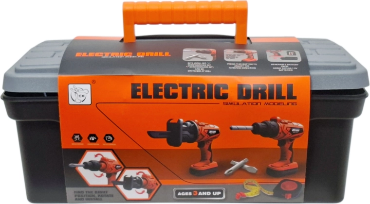 Laste elektriline trell kohvris
