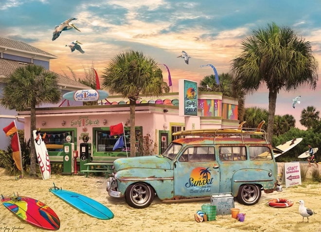 Puzzle Surfari kuur 1000 tükki firmalt Cobble Hill