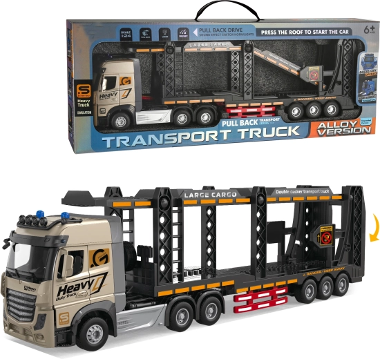 Metallist autoveotreiler autode transportimiseks 1:24
