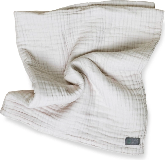 Vinter & Bloom musliintekk Layered Organic dove grey