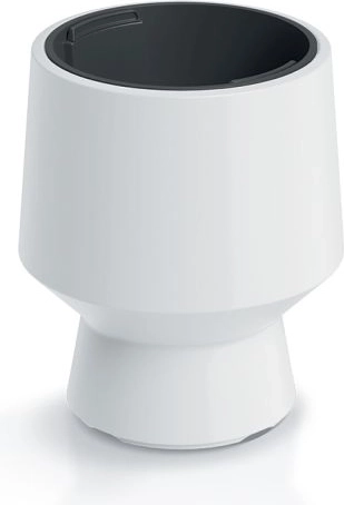Valge lillepott HEOS sisuga 34,3 cm